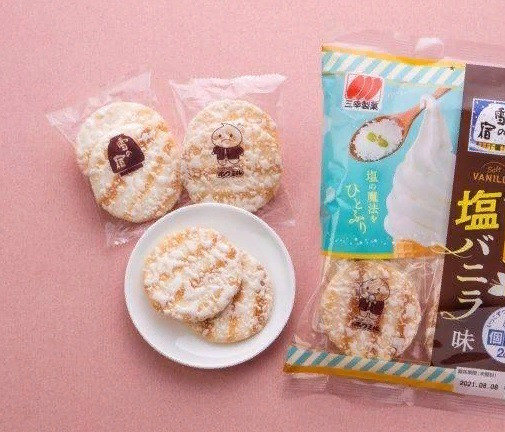 Снек рисовый Соленая ваниль, 89 гр