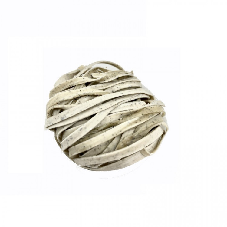 Лапша пшеничная с черным кунжутом, 400 гр