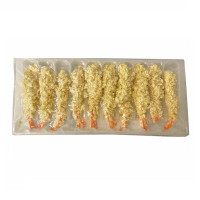 Креветки очищенные с хвостом в панировке обжаренная AS, 300 г