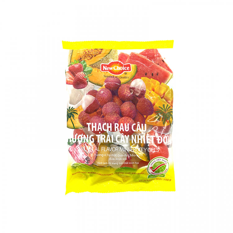 Желе мини фруктовое ассорти Thach To, 500 гр Вьетнам