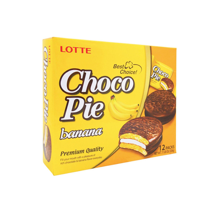Печенье Choco Pie банан, 336 г