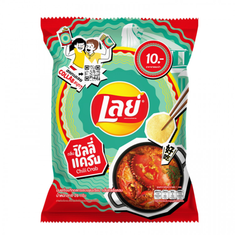 Чипсы Чили Краб Lay's, 43 гр Тайланд