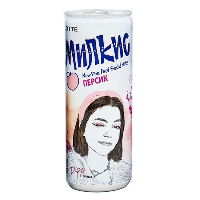 Напиток Милкис Персик, 250 мл