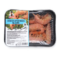 Креветки аргентинские без головы с/м, 300 гр