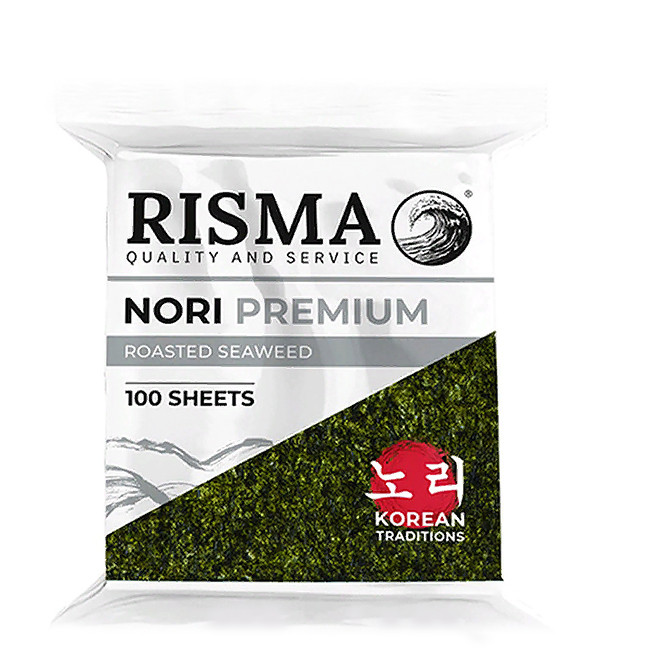 Водоросли сушеные Нори Голд RISMA 100 листов, 230 г