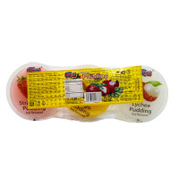 Пудинг RICO ассорти (личи, манго, клубника), 195 г