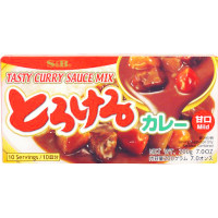 Соус карри сладкий 10 порций S&B 180 гр