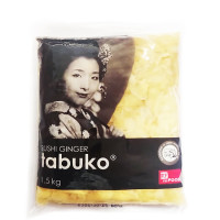 Имбирь маринованный белый Tabuko, 1 кг