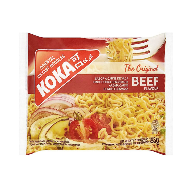 КОКА Сингапурская лапша б/п Ориджинал со вкусом говядины, 85 г