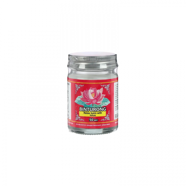 Бальзам успокаивающий с лотосом Binturong 50 гр