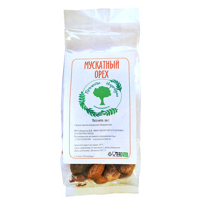 Мускатный орех,100 г