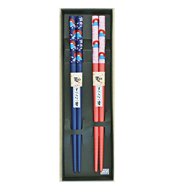 Палочки для еды в подарочной упаковке "Фудзияма", 2 пары