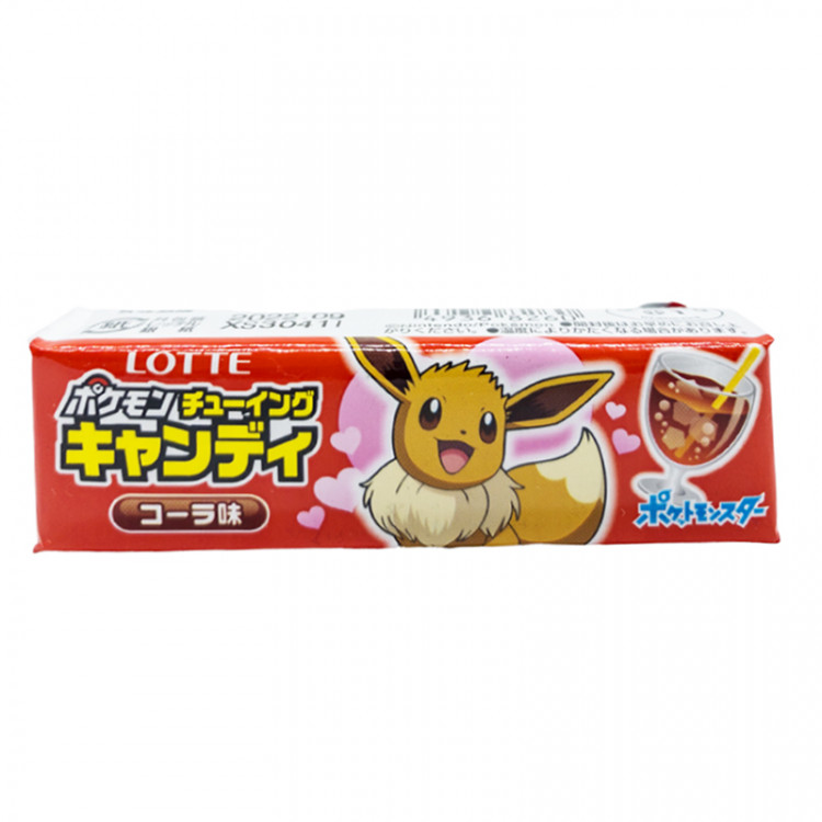 Конфета жевательная Покемон со вкусом колы Lotte, 17,4 г
