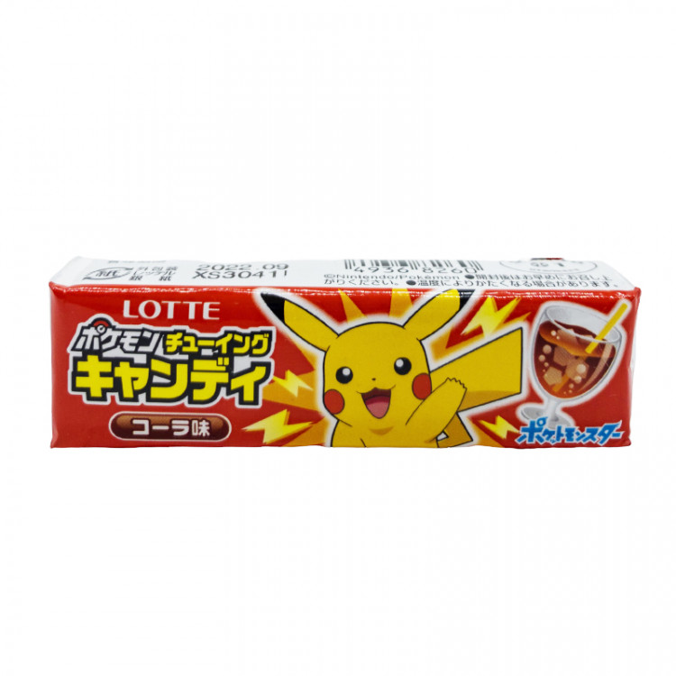 Конфета жевательная Покемон со вкусом колы Lotte, 17,4 г