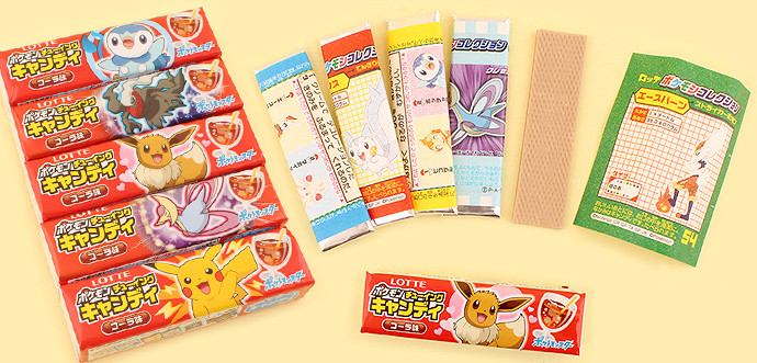 Конфета жевательная Покемон со вкусом колы Lotte, 17,4 г