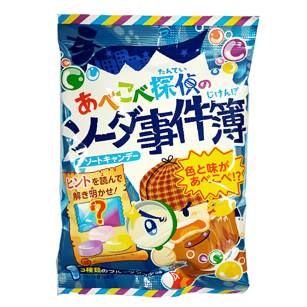 Леденцы Детектив Абэкобе содовая Senjaku, 66 г