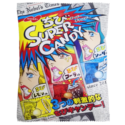 Леденцы Nobel "Супер ассорти" 90 гр