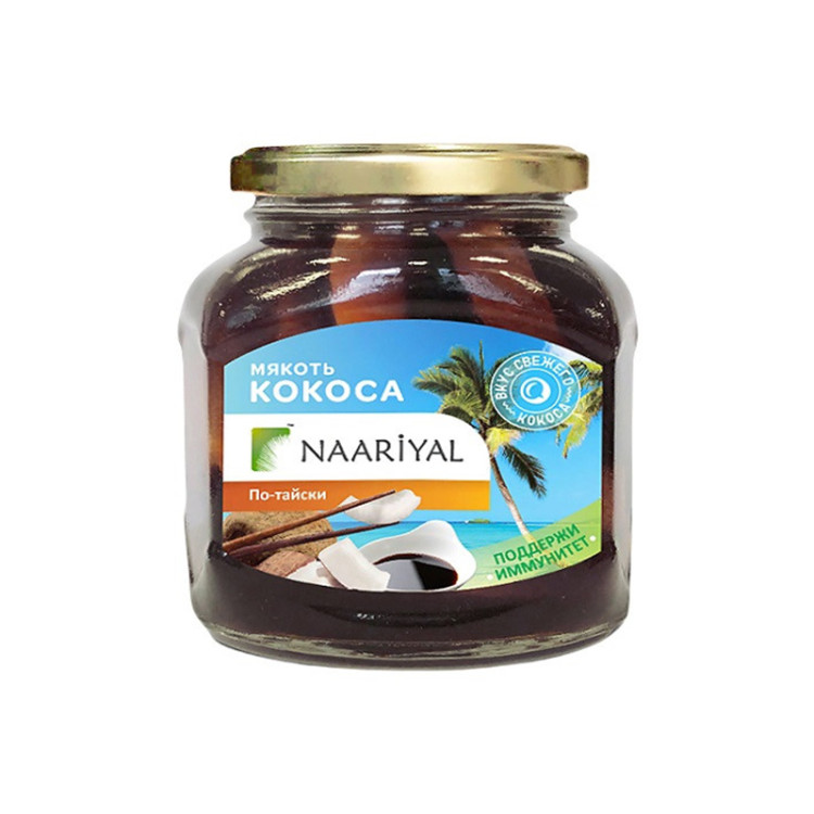 Мякоть кокоса в соусе по-тайски Naariyal, 360 мл