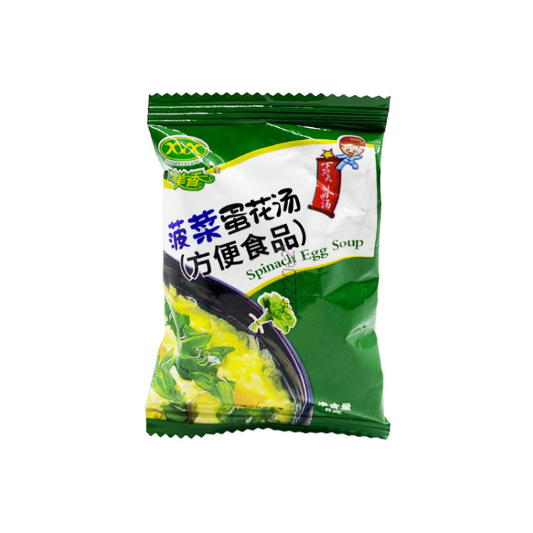 Суп б/п с яйцом и шпинатом Xinmeixiang, 8 гр