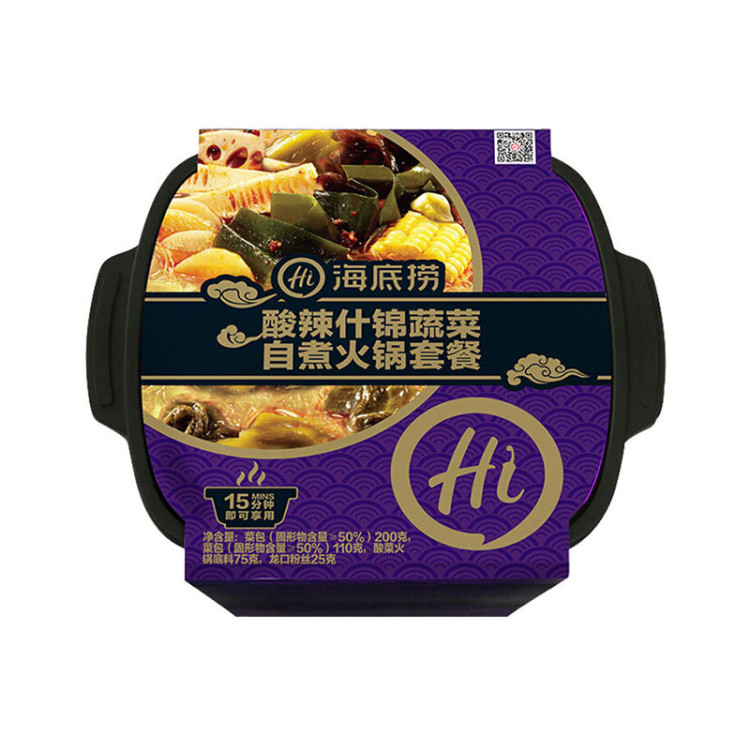 Лапша б/п самозаваривающаяся Овощи в кисло-сладком соусе (острая), 410 гр