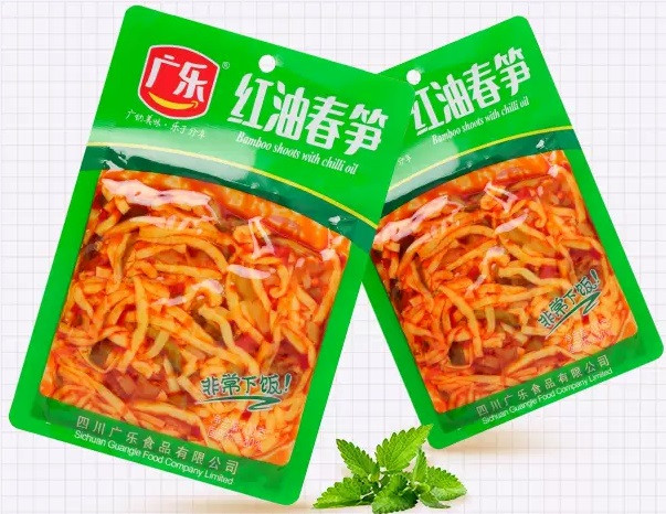 Салат "Весенние побеги бамбука в красном масле", 227 г