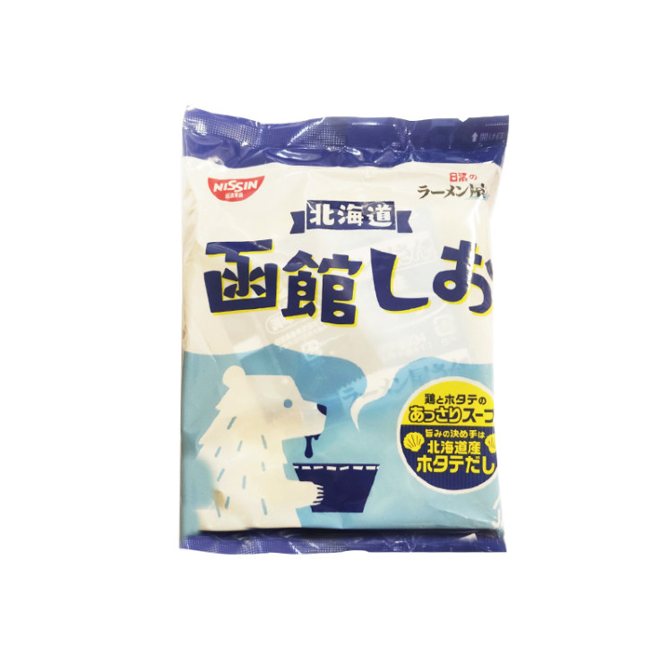 Лапша б\п Хакодатэ Шио "Ниссин", 87 гр