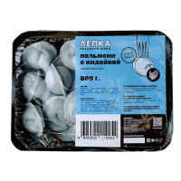 Пельмени с индейкой тм ЛЕПКА, 500 гр