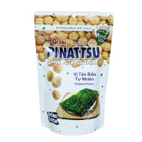 Снеки арахисовые со вкусом морских водорослей Pinattsu, 85 г
