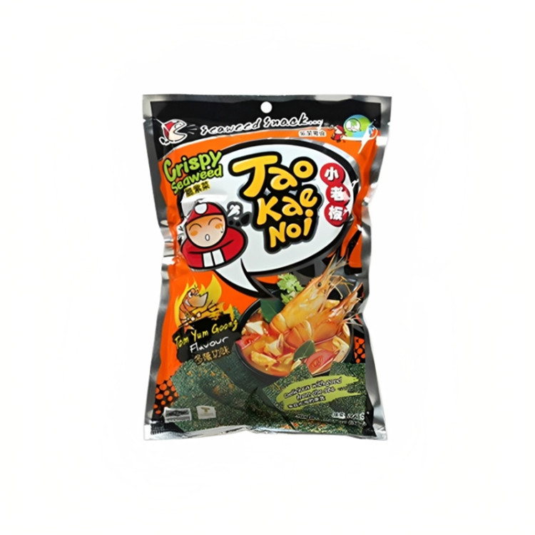 Чипсы из водорослей со вкусом креветки Том Юм Гунг, 32 гр