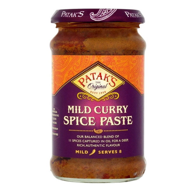 Паста Карри неострая, PATAK`S, 283 гр