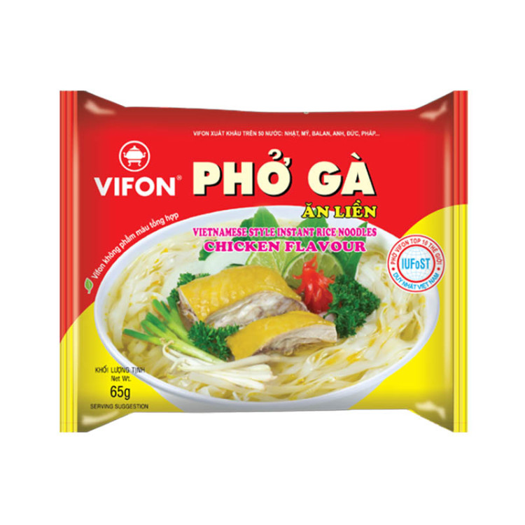 Суп б/п ФО с курицей VIFON/BICH HI м/у, 60 гр.