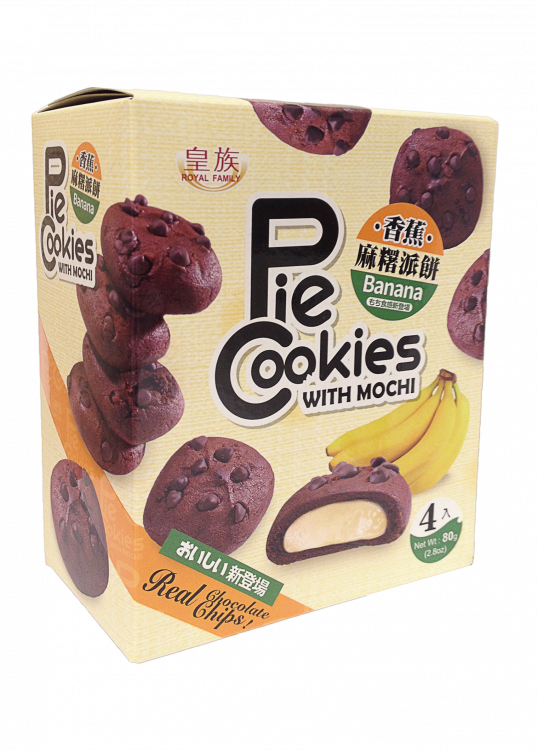 Моти печенье со вкусом шоко-банан 80  гр