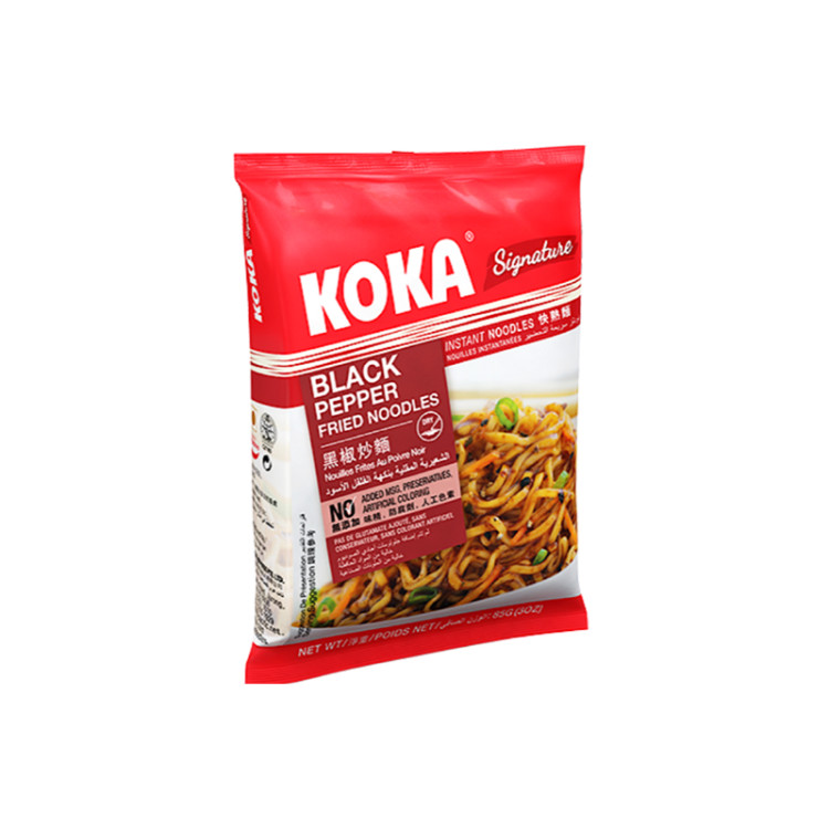 КОКА Сингапурская лапша б/п сигнече с черным перцем, 85 г