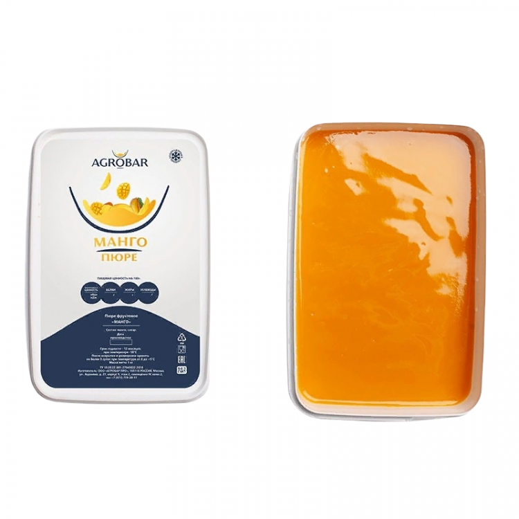 Пюре Манго Agrobar, 250 гр