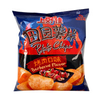 Чипсы картофельные со вкусом барбекю Shanghaojia, 50 гр